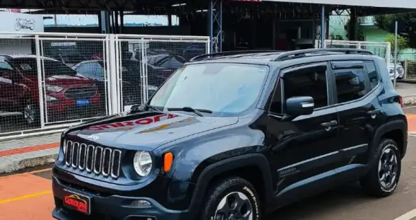 JEEP RENEGADE 1.8 16V FLEX SPORT AUTOMÁTICO — 2016/2016 - REVISADO
