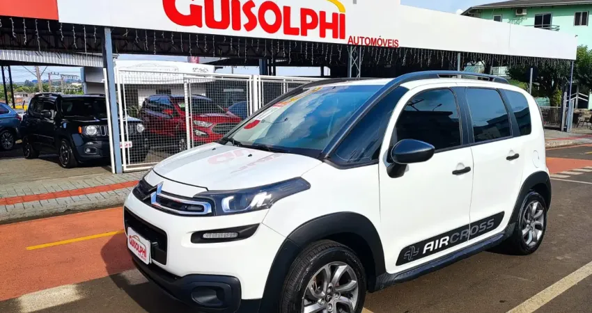 CITROËN AIRCROSS 1.5 LIVE 8V FLEX MANUAL — 2017 -  SUV PRÁTICO E COMPLETO PARA O DIA A DIA! 