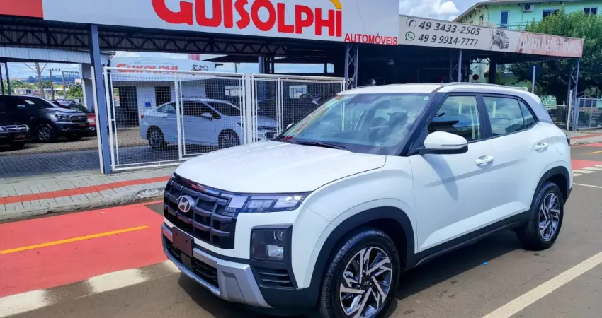 HYUNDAI CRETA 1.0 TGDI FLEX LIMITED AUTOMÁTICO — 2025 - OKM - COMPLETA E MODERNA!