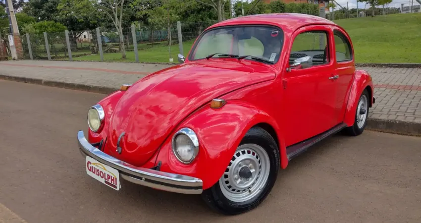 VOLKSWAGEN FUSCA 1.3 8V GASOLINA 2P MANUAL — 1985 - CLÁSSICO E ORIGINAL! 