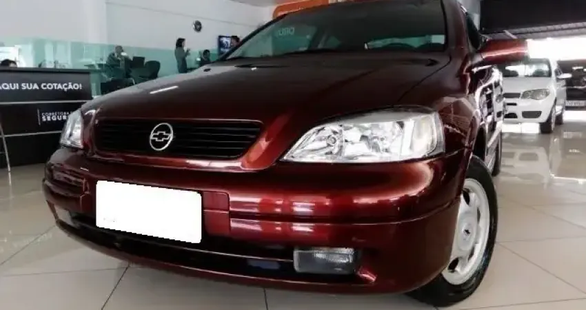 ASTRA HATCH GLS 2.0 MPFI 16V GASOLINA 2P MANUAL 1999 VERMELHO