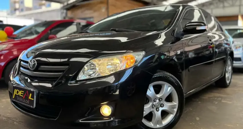 Toyota Corolla XEi 1.8 - Preta - 2009/2010