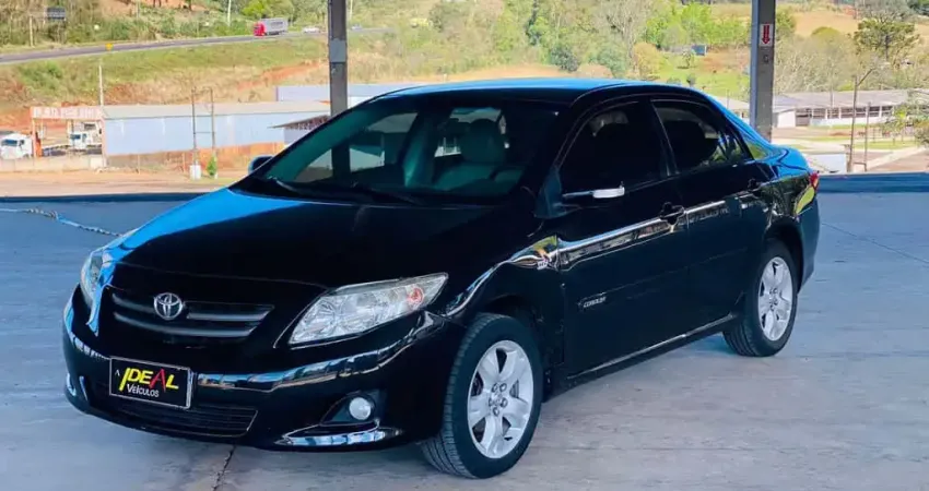 Toyota Corolla XEi 1.8 - Preta - 2009/2010