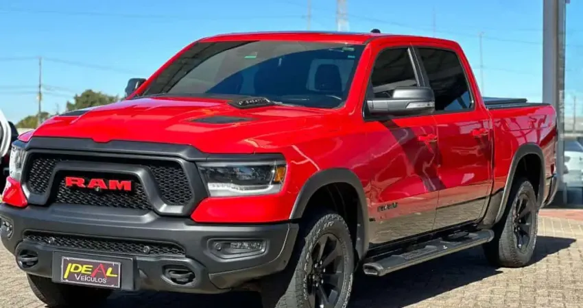 Ram 1500 Rebel Hemi 5.7 - Vermelha - 2022/2022