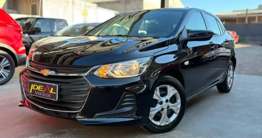 Chevrolet Onix LT 1.0 - Preta - 2021/2022