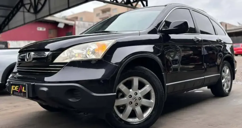 Honda CR-V LX 2.0  - Preta - 2009/2009