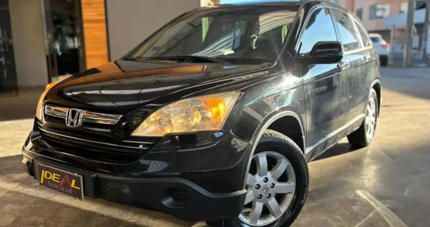 Honda CR-V LX 2.0  - Preta - 2009/2009