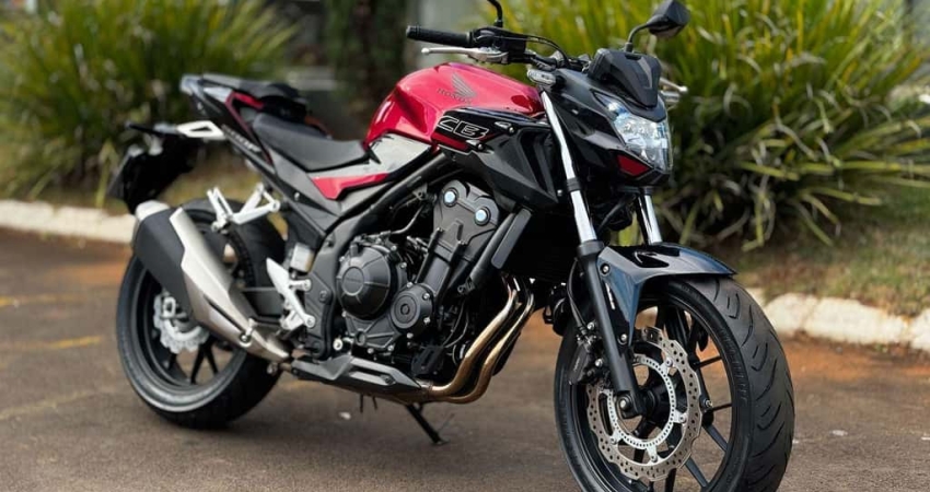 Honda CB 500 - - Vermelha - 2020/2020