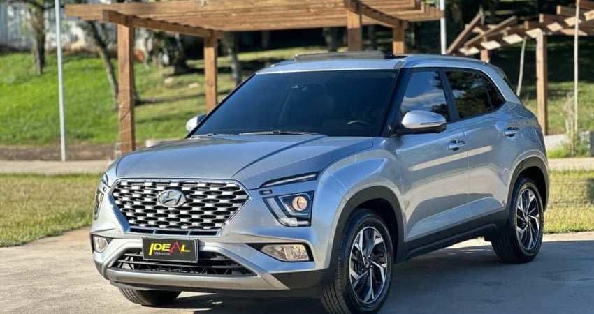 Hyundai Creta 1.0 Platinum  - Prata - 2024/2025