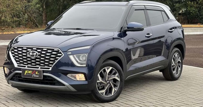 Hyundai Creta Limited 1.0 - Azul - 2022/2023