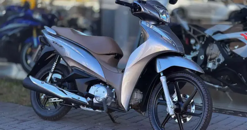 Honda Biz 125 Flex - Prata - 2019/2019