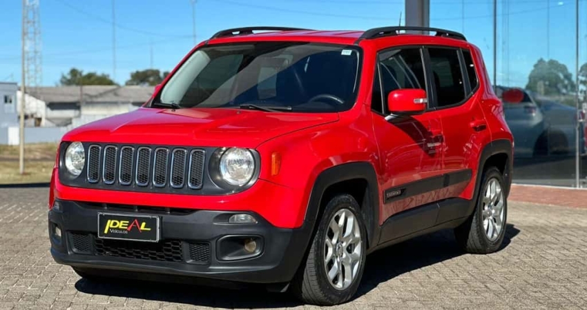 Jeep Renegade Longitude 1.8 4x2 - Vermelha - 2016/2016