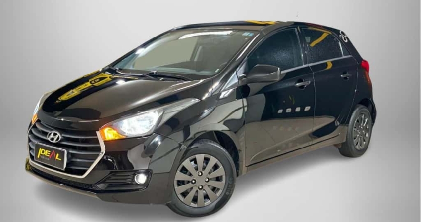Hyundai HB20 Comfort Plus 1.0 TB - Preta - 2017/2018
