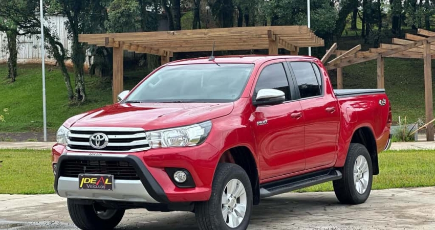 Toyota Hilux CD SRV 4x4 2.8 TDI Diesel Aut.  - Vermelha - 2018/2018
