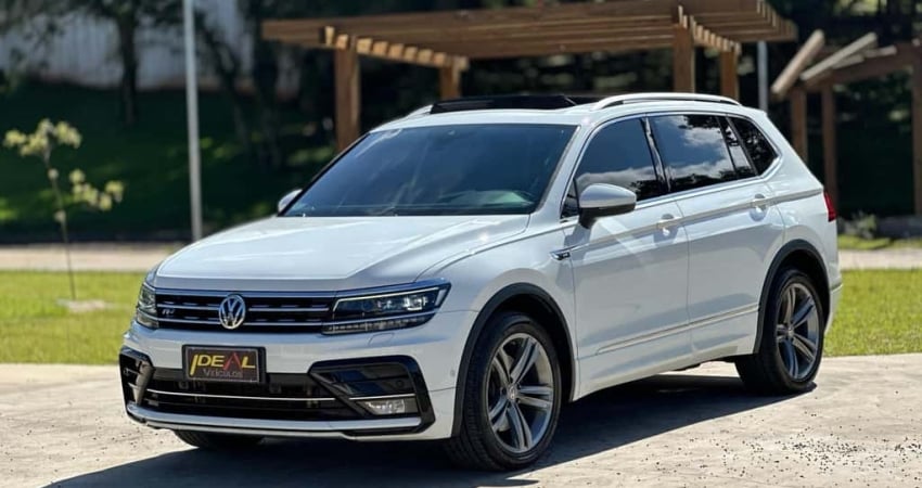 Volkswagen Tiguan Allspac R-Line 350 TSI 2.0 4x4  - Branca - 2018/2019