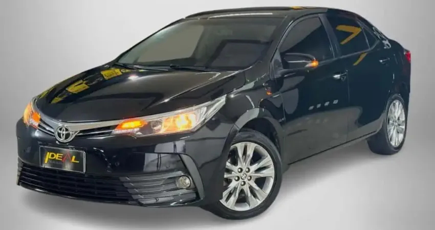 Toyota Corolla XEi 2.0 Flex  - Preta - 2018/2019