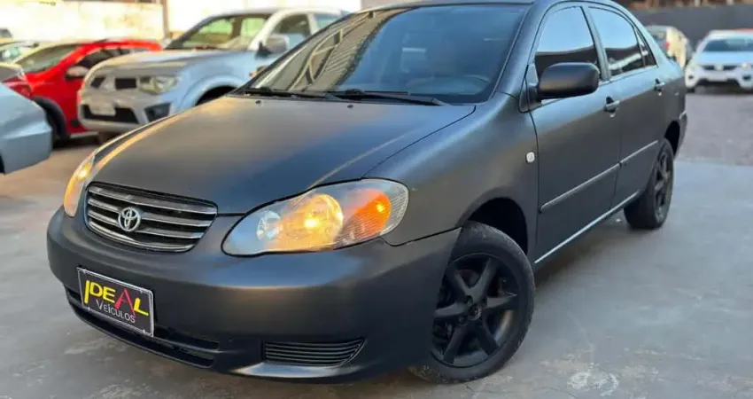 Toyota Corolla XEi 1.8 - Preta - 2003/2003