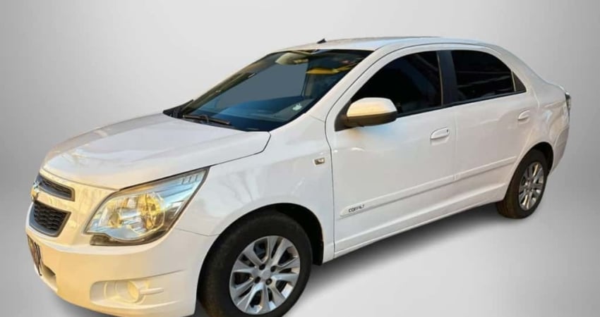 Chevrolet Cobalt 1.4 LS - Branca - 2013/2014