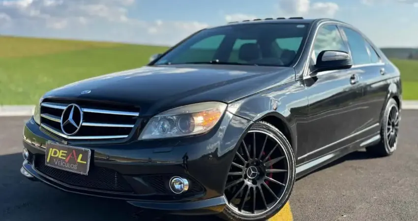 Mercedes-Benz C-350 Sport 3.5 V6  - Preta - 2007/2008