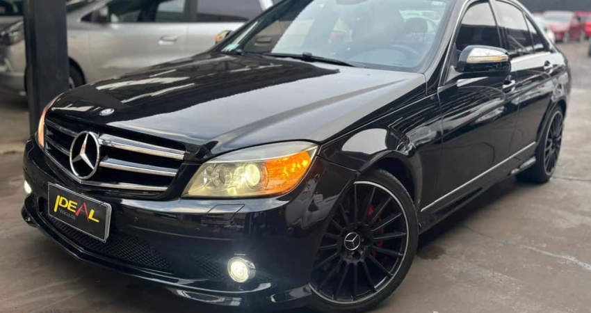 Mercedes-Benz C-350 Sport 3.5 V6  - Preta - 2007/2008
