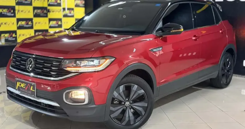 Volkswagen T-Cross Highline TSI - Vermelha - 2024/2024