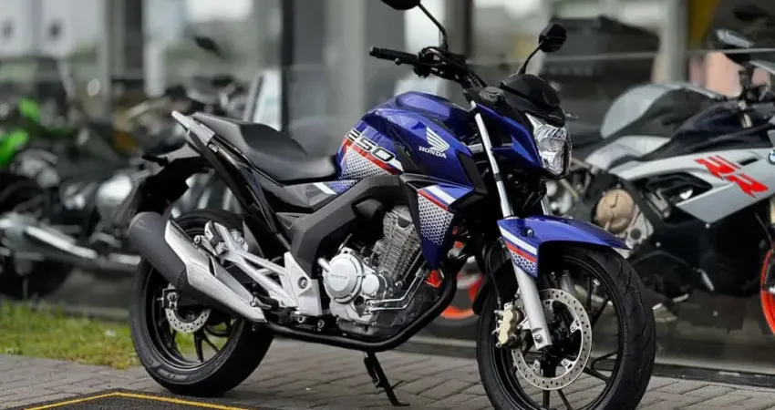 Honda CB 250F TWISTER CBS - Azul - 2021/2022