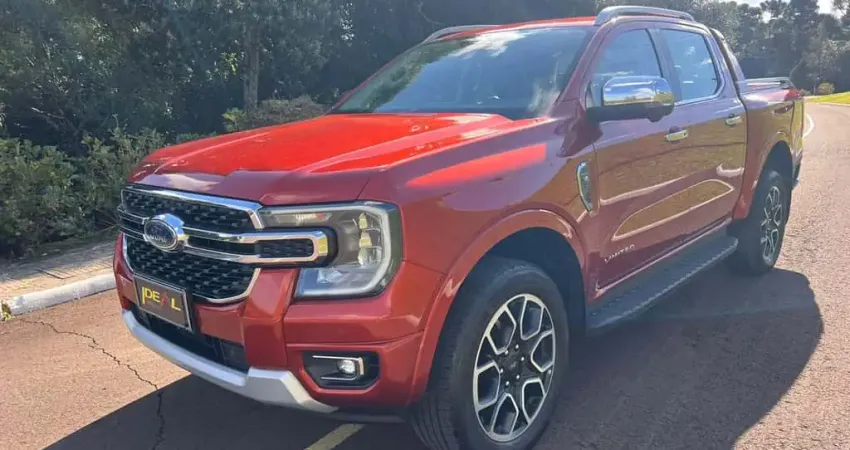Ford Ranger Limited 4x4 - Laranja - 2023/2024
