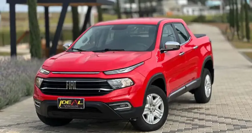 Fiat Toro Endurance 1.3 T270 4x2 Flex Aut.  - Vermelha - 2021/2022