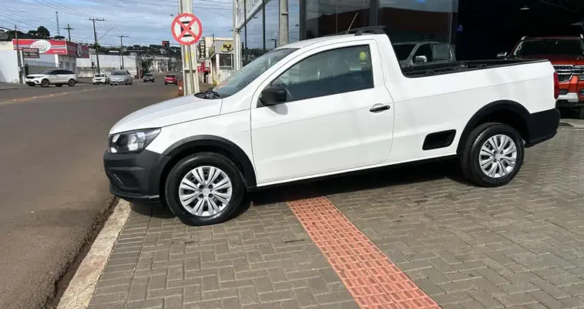 Volkswagen Saveiro CS RB MPI - Branca - 2022/2023