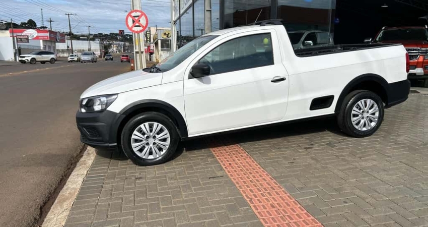 Volkswagen Saveiro CS RB MPI - Branca - 2022/2023