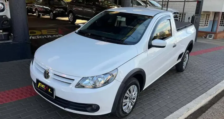 Volkswagen Saveiro 1.6 CS - Branca - 2010/2011