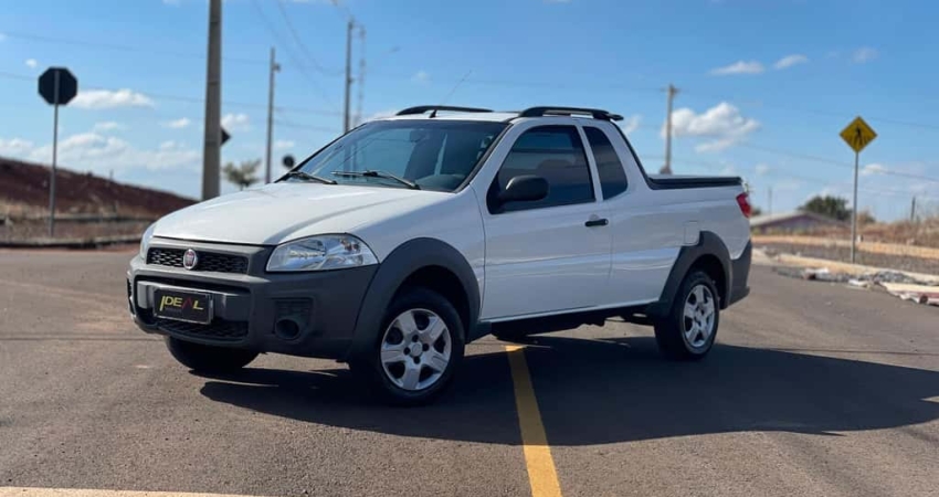 Fiat Strada Hard Working 1.4 - Branca - 2018/2018
