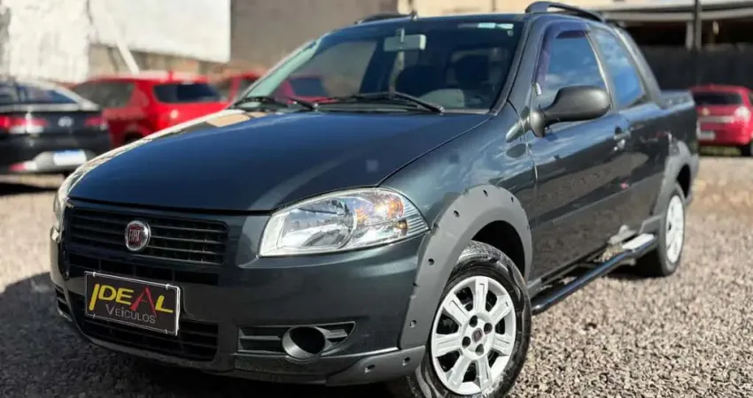 Fiat Strada Working Cel 1.4 - Cinza - 2011/2012