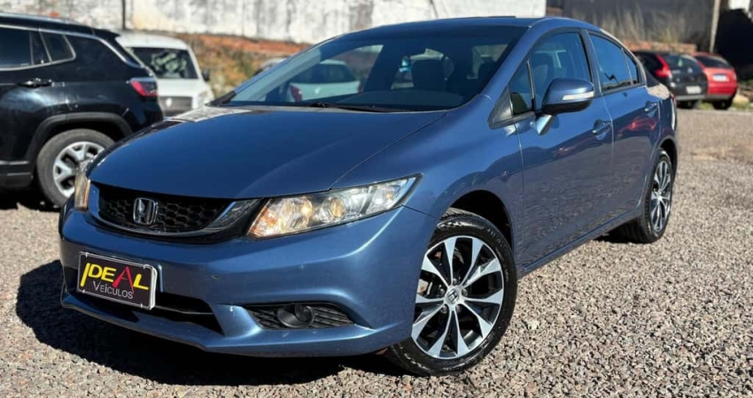 Honda Civic LXR 2.0 - Azul - 2014/2015
