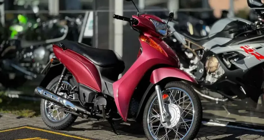 Honda C 100 BIZ-ES  - Rosa - 2014/2014