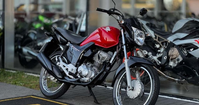 Honda CG-160 START  - Vermelha - 2023/2023