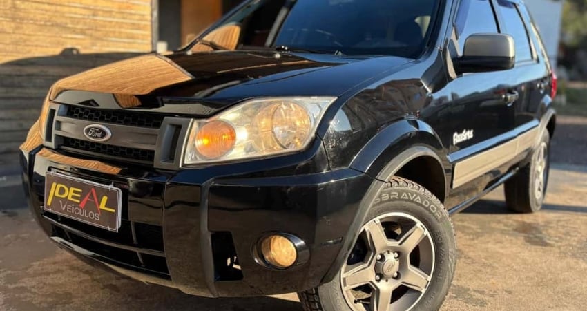 Ford EcoSport XLT 1.6  - Preta - 2009/2009