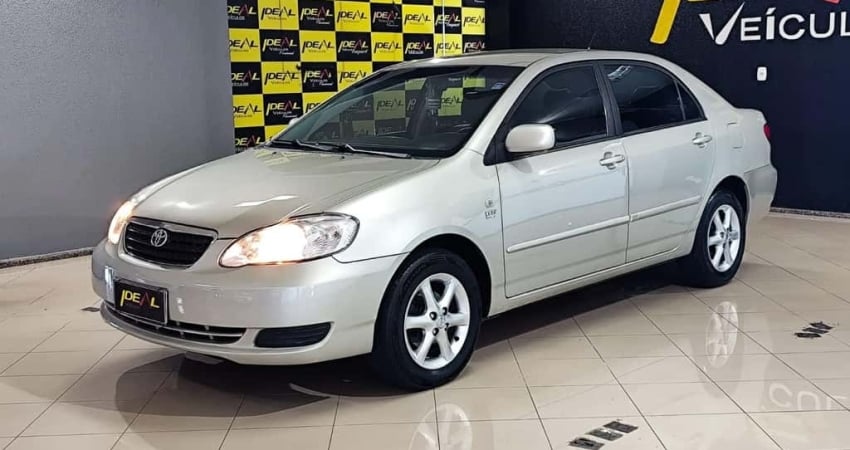 Toyota Corolla XLI 1.8 - Bege - 2007/2008
