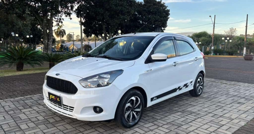 Ford KA 1.0 SE/SE Plus TiVCT Flex 5p  - Branca - 2015/2015
