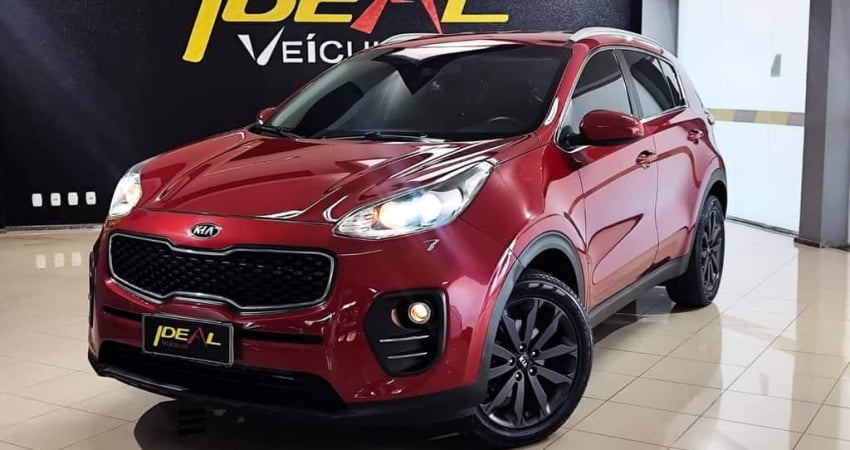 Kia Sportage LX 2.0 - Vermelha - 2017/2018