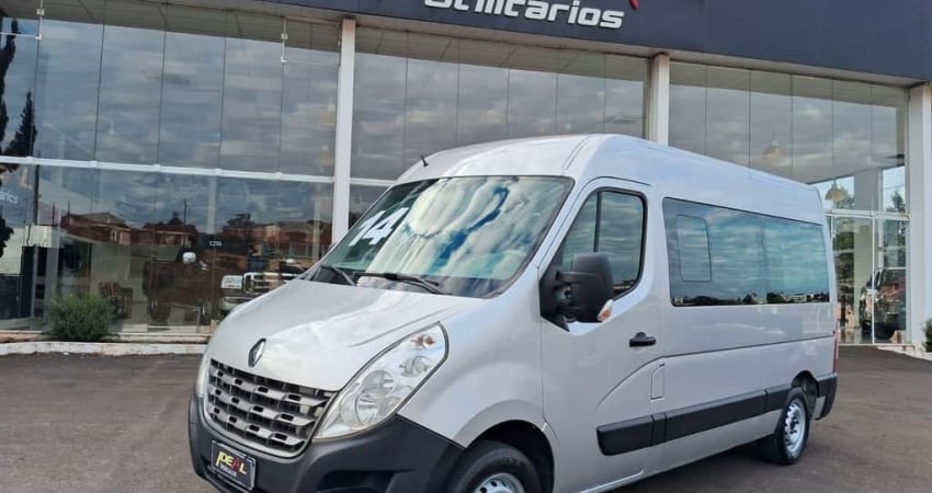 Renault Master 2.3 DCI STD 16 lugares - Prata - 2013/2014