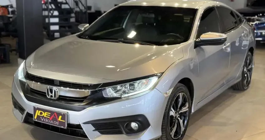 Honda Civic EX CVT - Prata - 2019/2019
