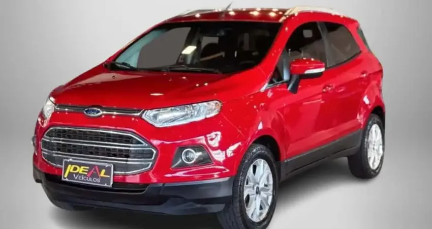 Ford EcoSport Titanium - Vermelha - 2013/2014