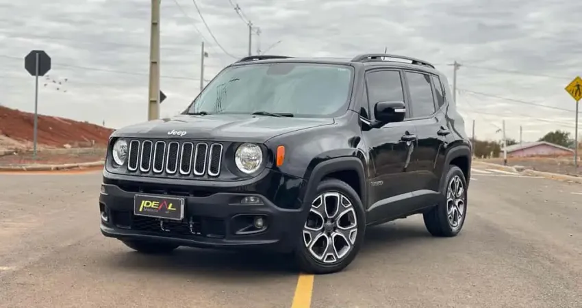 Jeep Renegade Longitude 1.8 4x2  - Preta - 2015/2016