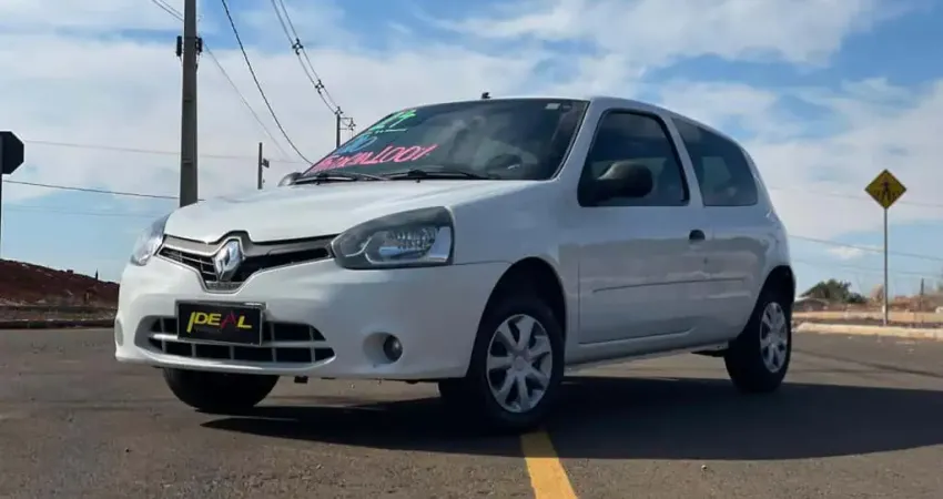 Renault Clio Authentique - Branca - 2013/2014