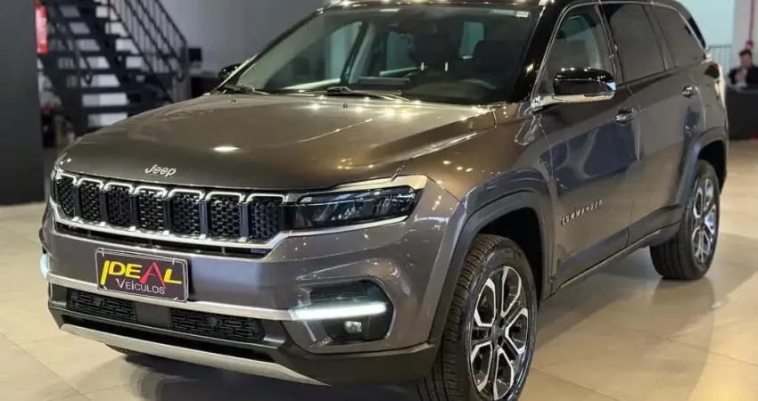 Jeep Commander Limited TD380 - Cinza - 2021/2022