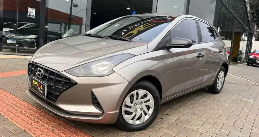 Hyundai HB20 1.0 SENSE - Prata - 2021/2022