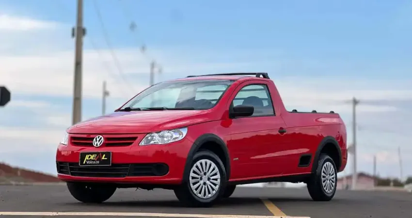 Volkswagen Saveiro 1.6  - Vermelha - 2010/2011