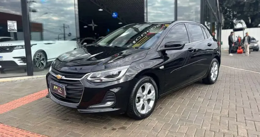 Chevrolet Onix HATCH PREMIUM - Preta - 2020/2020