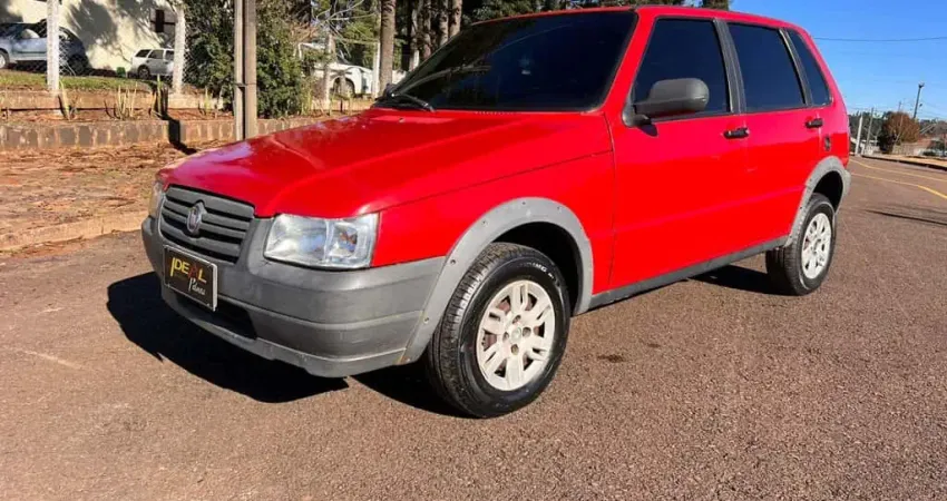 Fiat Uno MILLE WAY ECON - Vermelha - 2012/2013